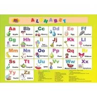 Авис - Едностранно образователно табло - Английската азбука 