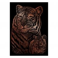 Royal&Langnickel - Творчески комплект за гравиране - Тигри
