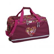 пътна чанта, детска пътна чанта, детски сак, сак за път, пътна чанта на цветя, красива пътна чанта, пътна чанта на колела, пътна чанта на колела с цветя, детска пътна чанта на колела 