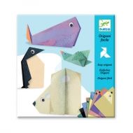Djeco - Творчески комплект оригами - Полярни животни