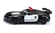 Siku - Играчка - Chevrolet Corvette ZR1 Police 