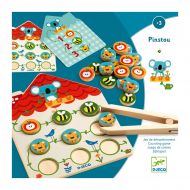 Djeco - Дървена образователна игра - Pinstou 