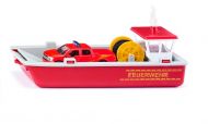 Siku - Пожарна работна лодка с пикап