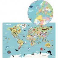 Vilac - Магнитна карта на света 