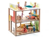 Djeco - Дървена градска къща за кукли 