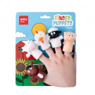 Apli, играчка, играчки, гумена играчка, гумени играчки, гумени кукли за пръсти, детски кукли за пръсти, кукли за пръсти, кукли за пръсти животните от фермата, гумени кукли за пръсти ферма, продукти Apli, играчки Apli