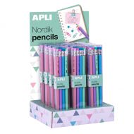 Apli - Комплект с 8 графитни молива 