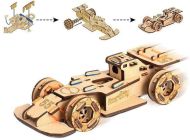 Дървен конструктор - Състезателна кола - Smart Games