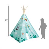 Janod - Детска палатка за игра - Тропик 