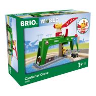 Brio - Влаков комплект - Кран с контейнери 