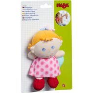 Мека висяща бебешка играчка - розов ангел-пазител - HABA