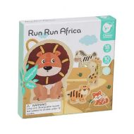 Дървена детска игра - Низанка - Африканските животни - Classic World