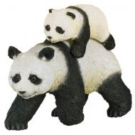 Papo - Фигурка за колекциониране и игра - Панда с бебе панда