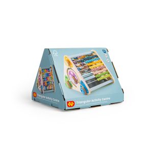 Bigjigs - Дървено образователно сметало с букви, цифри и животни