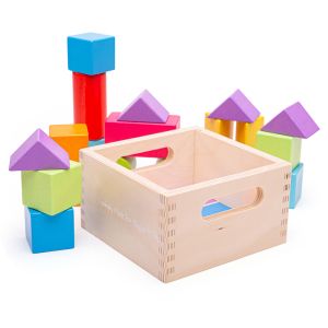 Цветни блокчета Rainbow Building Blocks