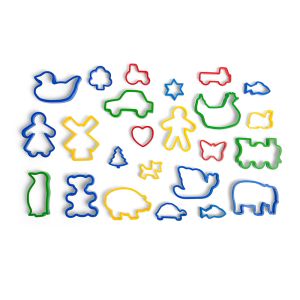 Bigjigs - Буркан с 24 различни формички за сладки