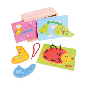 Игра с връзки в кутия Box of Lacing - BIGJIGS