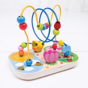 Bigjigs - Играчка лабиринт “Цветна градина“