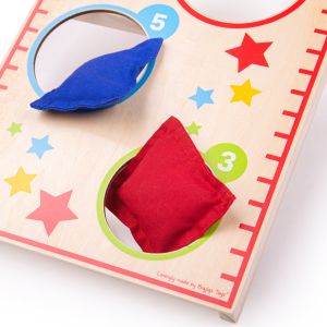 Bigjigs - Забавна игра - Хвърли торбичките 