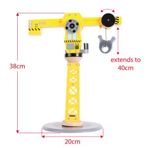 Кран Big Yellow Crane&Construction Set